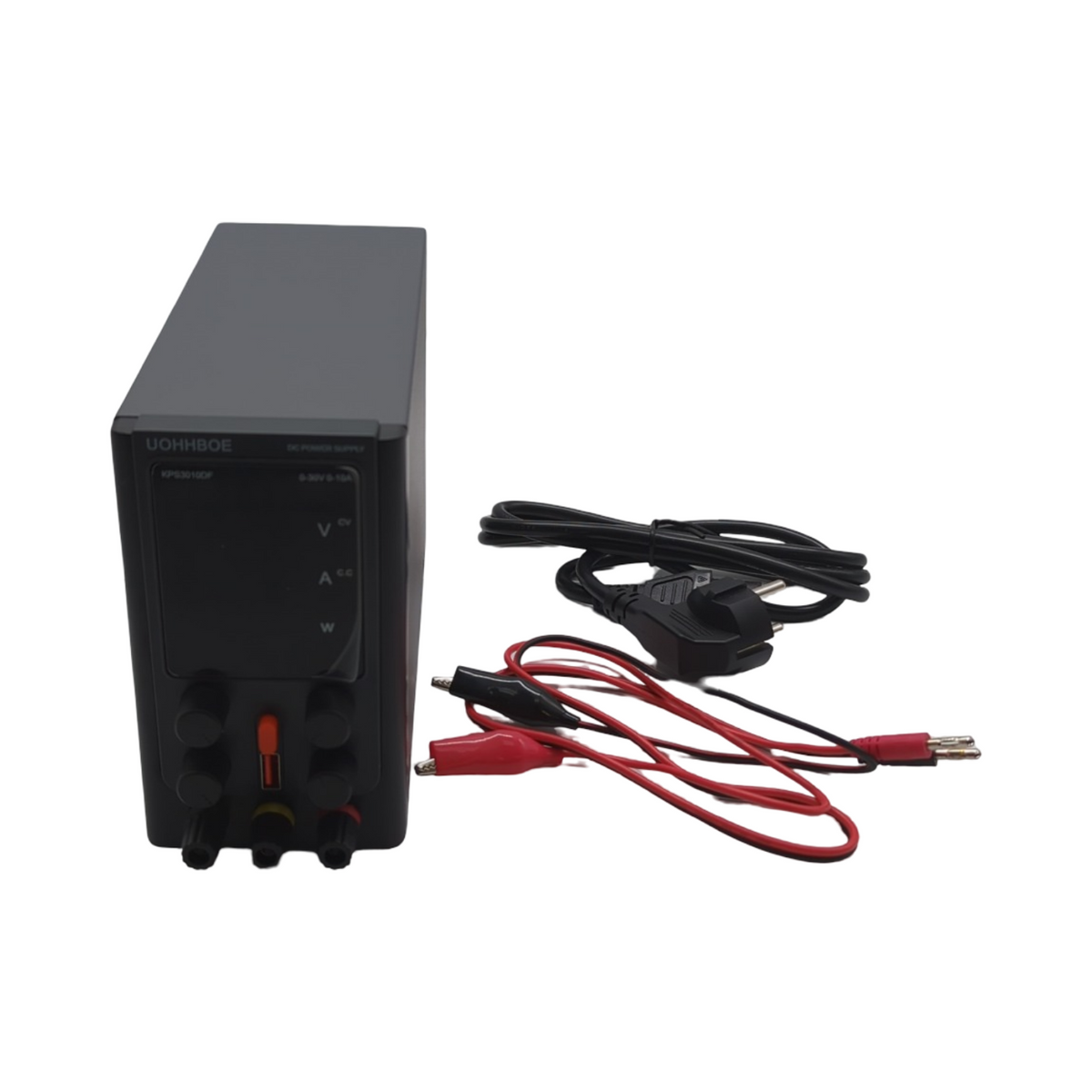 UOHHBOE Labornetzgerät 30V 10A DC Netzteil regelbar mit 4-stelligem LED Display und Grobeinstellungen