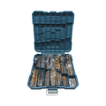 Hi-Spec Bohrer-Bit-Set 130-teilig HSS Titan für Metall Holz Kunststoff Ziegel 1-10mm