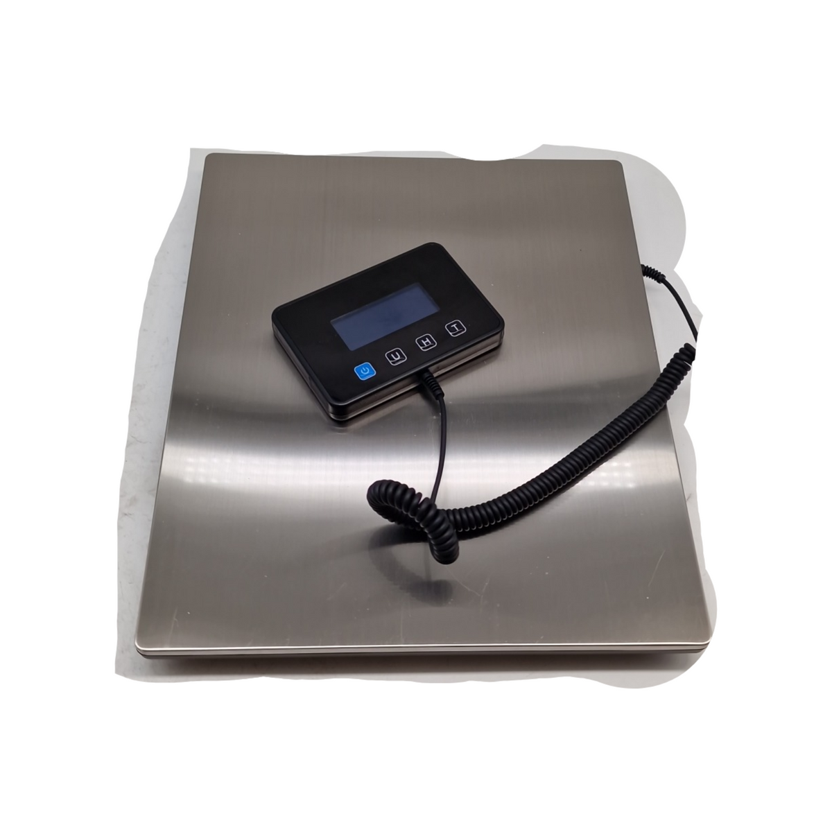 RAOYAN Paketwaage Plattformwaage 300kg 20g Genauigkeit LCD Display Hold Tara Funktion