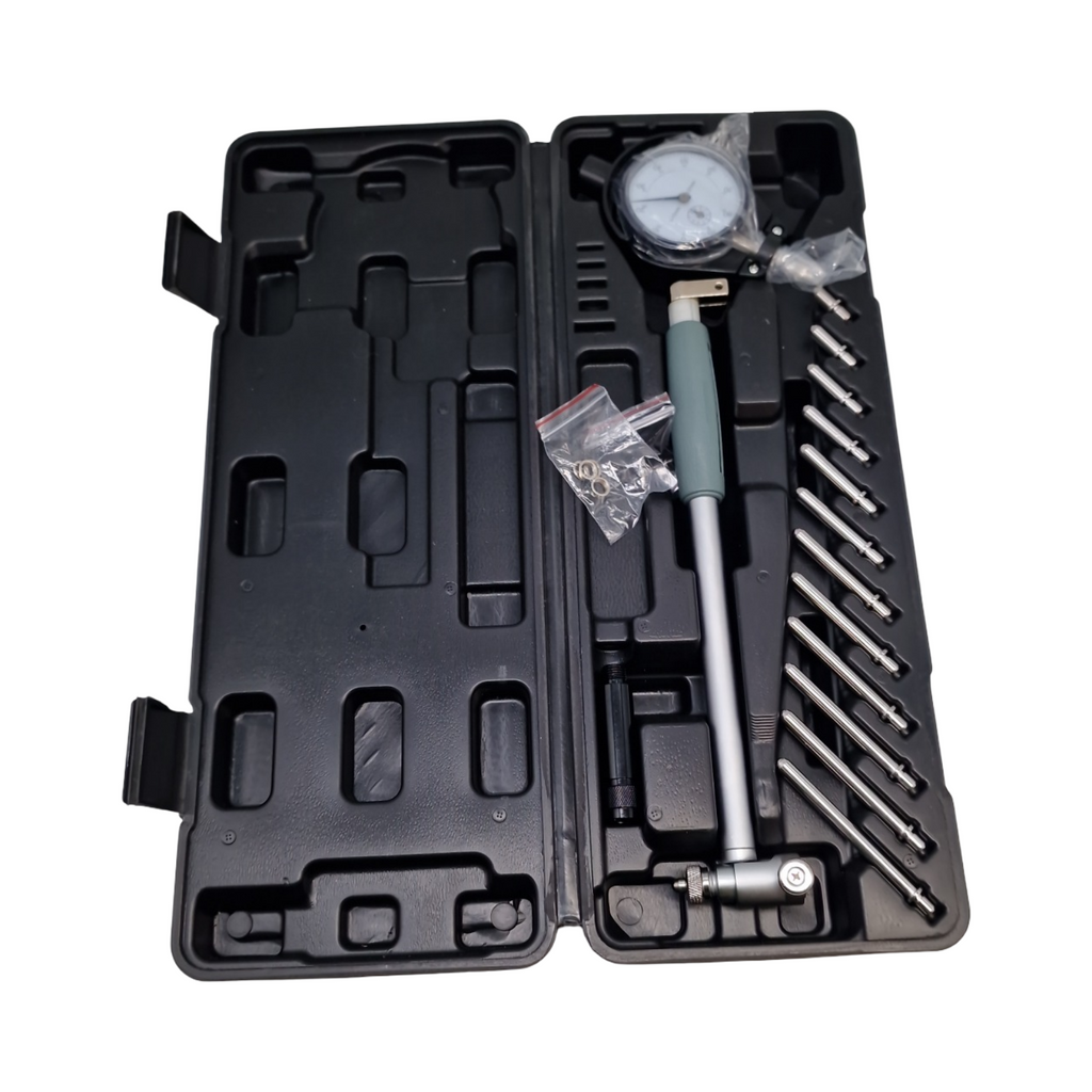 BEBANG Zylinder-Messuhr Set 50-160mm mit isolierten Griffen 0,01mm Anzeige