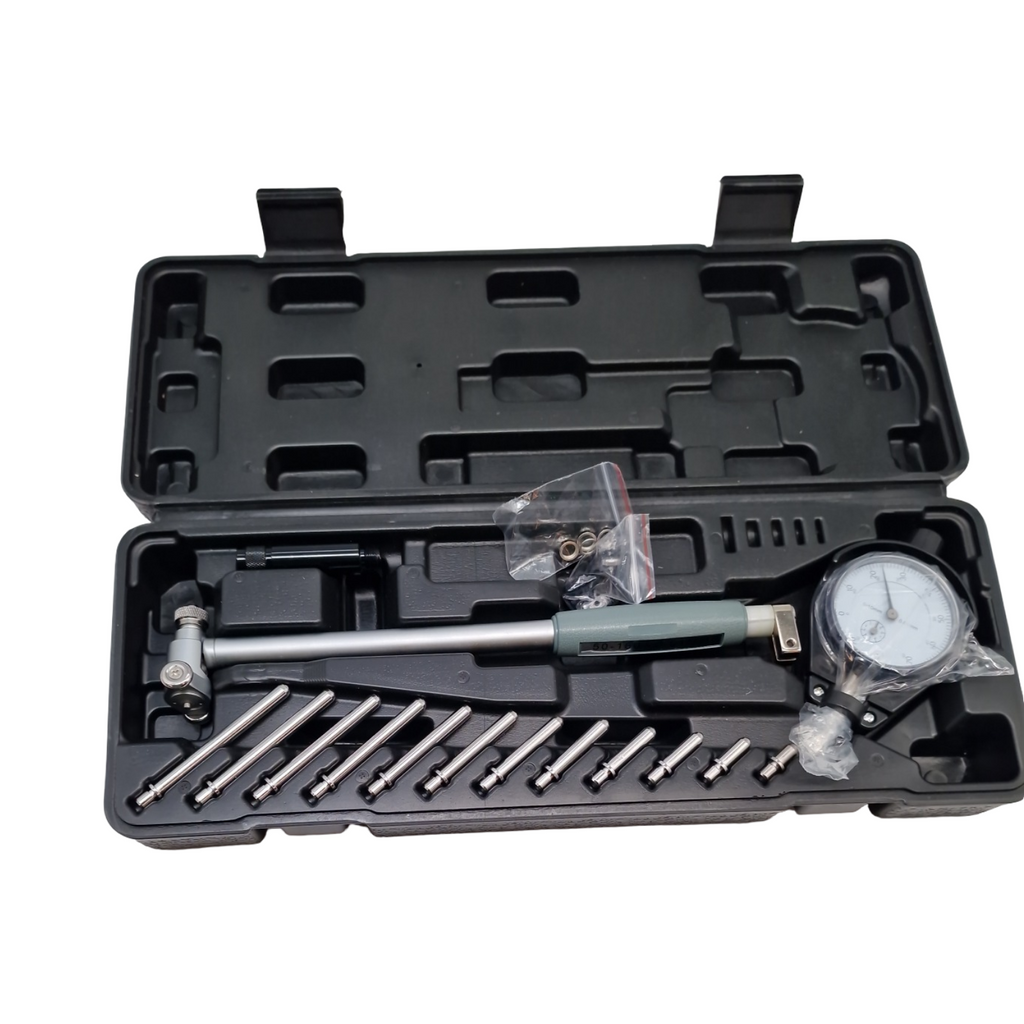 BEBANG Zylinder-Messuhr Set 50-160mm mit isolierten Griffen 0,01mm Anzeige