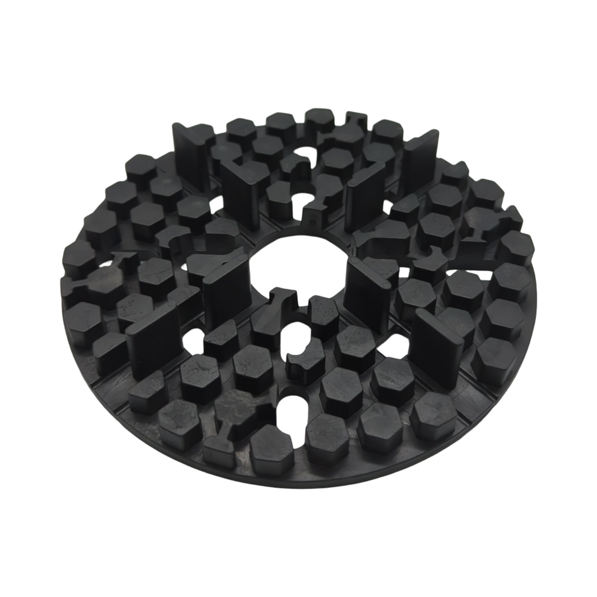 QUICK2FIX Plots flexibel aus Gummi für Terrassendielen Kreuzverbinder 3mm Fugenbreite 10mm Höhe 50 Stück