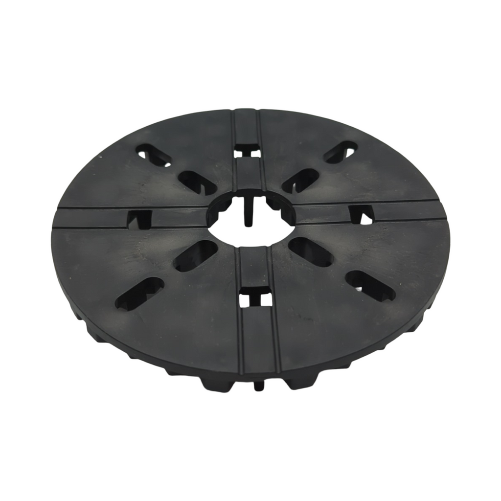 QUICK2FIX Plots flexibel aus Gummi für Terrassendielen Kreuzverbinder 3mm Fugenbreite 10mm Höhe 50 Stück