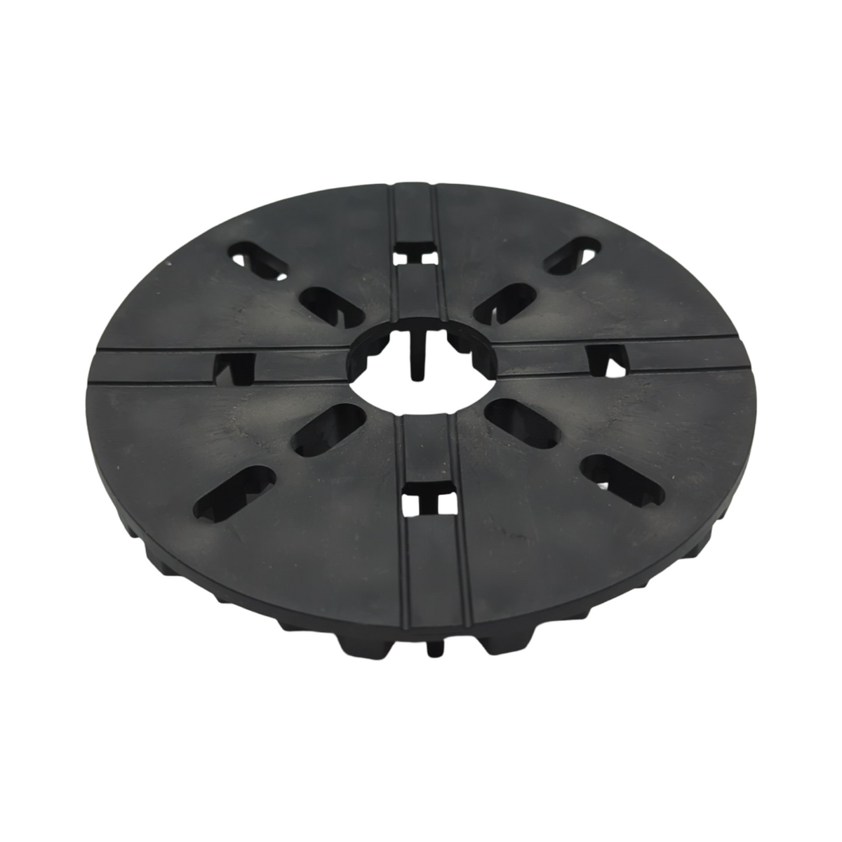 QUICK2FIX Plots flexibel aus Gummi für Terrassendielen Kreuzverbinder 3mm Fugenbreite 10mm Höhe 50 Stück