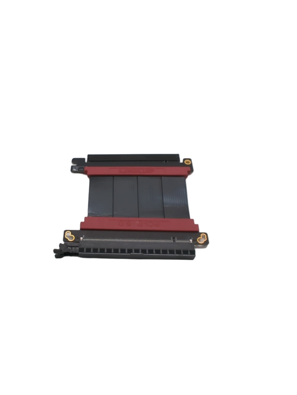 LINKUP AVA5 PCIe 5.0 Riser-Kabel GPU x16 128GB/s gerade schwarz kompatibel mit PCIe 4.0 WRX80 WRX90E