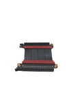 LINKUP AVA5 PCIe 5.0 Riser-Kabel GPU x16 128GB/s gerade schwarz kompatibel mit PCIe 4.0 WRX80 WRX90E