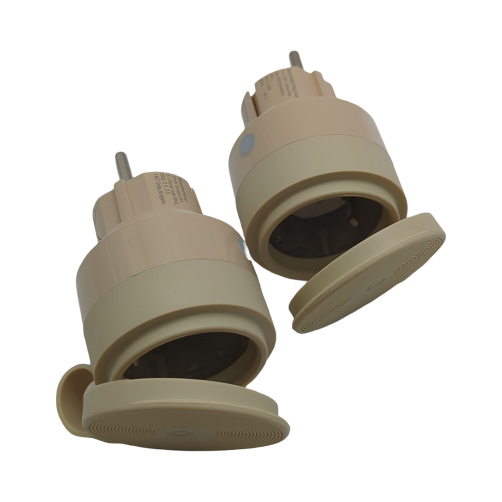 Shelly Outdoor Plug S Gen3 WLAN Steckdosen Doppelpack IP44 Matter-zertifiziert 12A 2500W Außenbereich