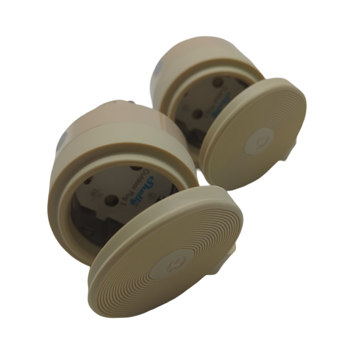 Shelly Outdoor Plug S Gen3 WLAN Steckdosen Doppelpack IP44 Matter-zertifiziert 12A 2500W Außenbereich