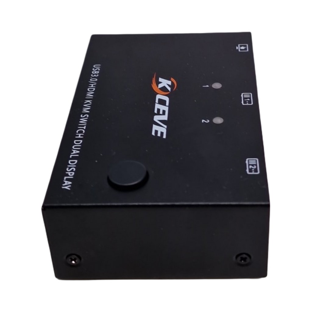 USB3.0 KVM Switch Dual Monitor HDMI 2 PCs 2 Monitore 4K 60Hz 2K 144Hz EDID Simulation
