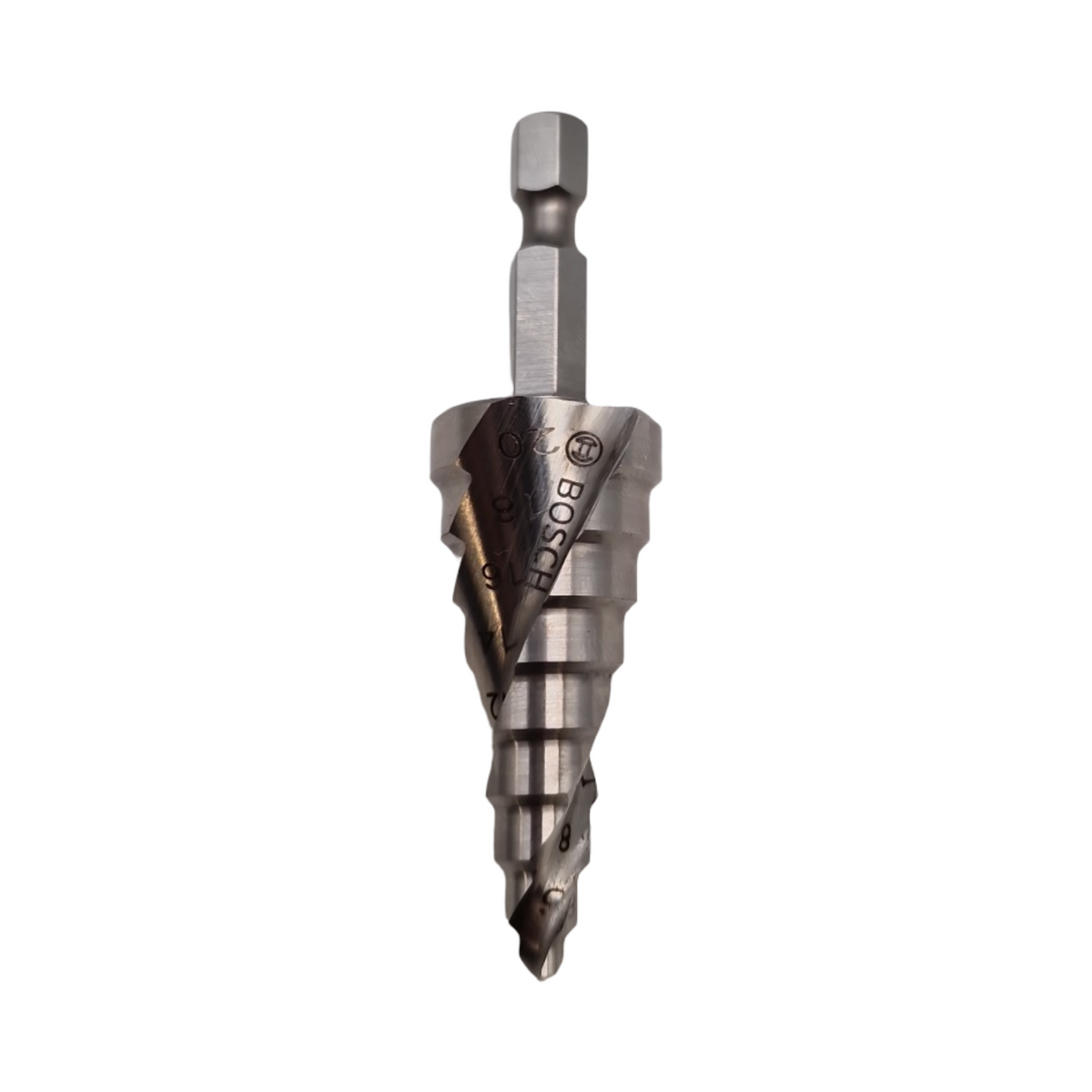 Bosch Professional 2608597524 Stufenbohrer HSS Sechskantaufnahme Länge 70,5mm