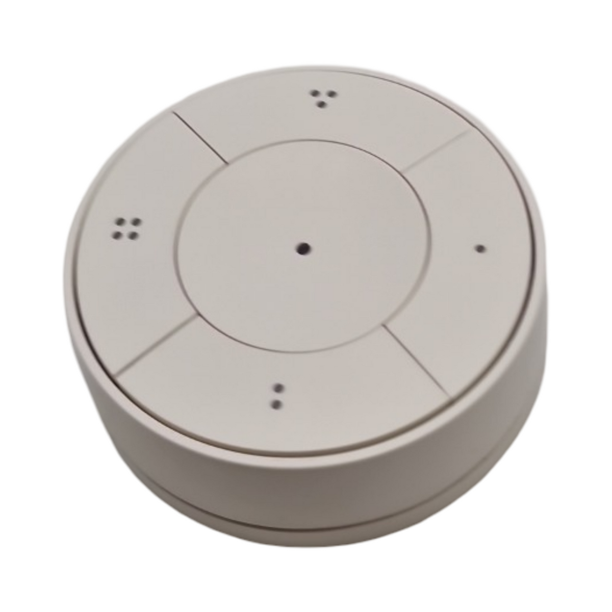 Smart Scene Switch Zigbee 5 Tasten drehbares Rad kompatibel Home Assistant weiß