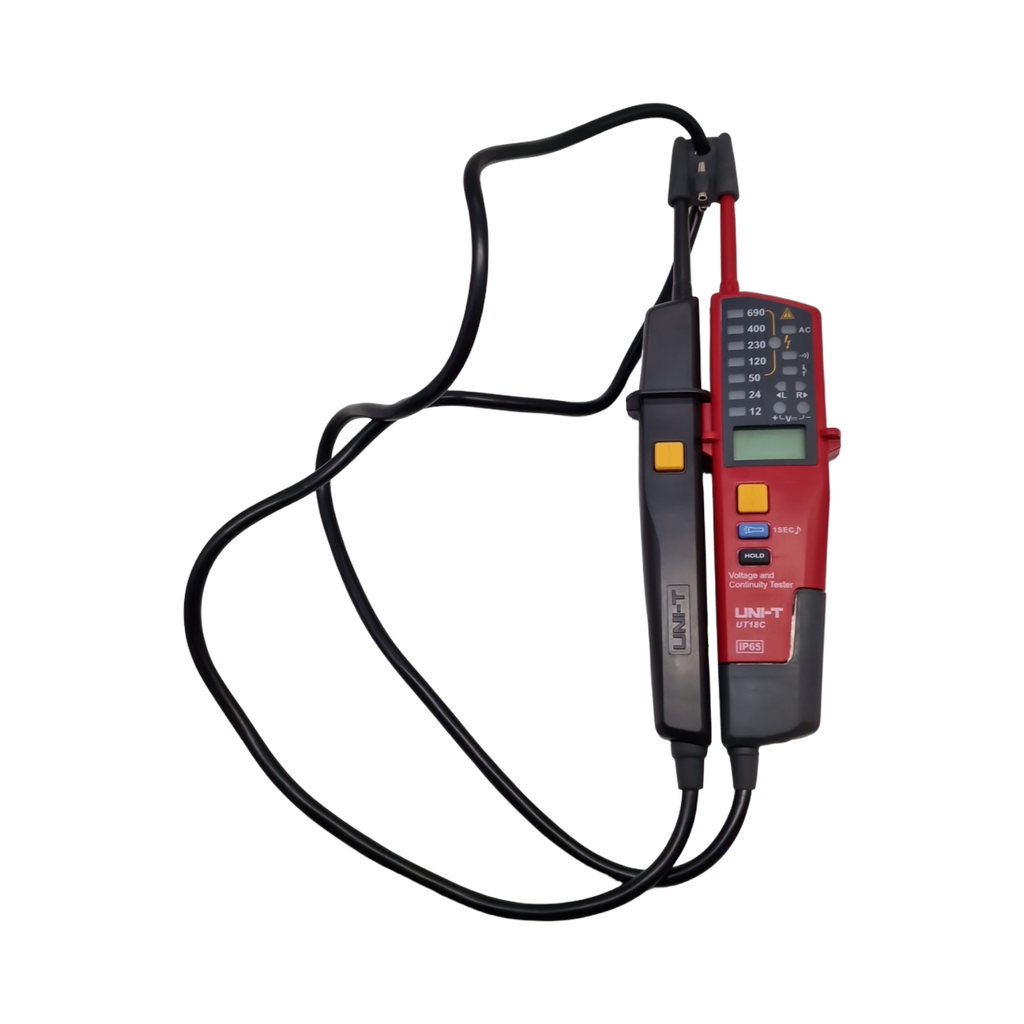 UNI-T UT18C Multifunktion Spannungstester Durchgangsprüfer wasserdicht digital 12V-690V AC/DC
