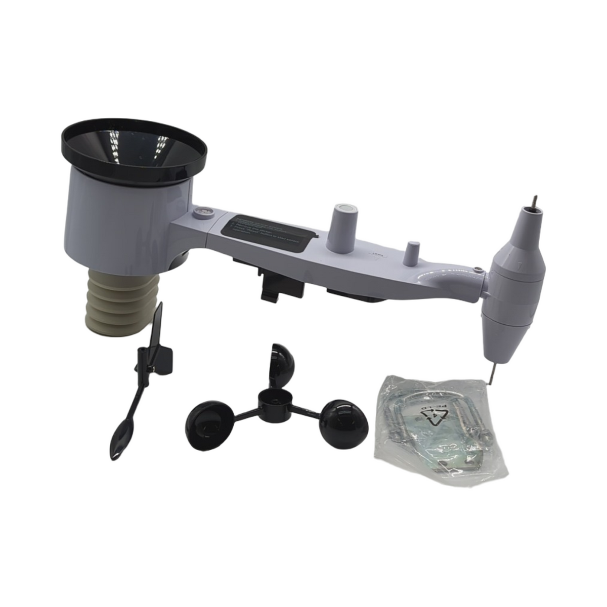 ECOWITT WS69 Außensensor Wetterstation 7-in-1 Wettersensor Regenmesser Windrichtung Windgeschwindigkeit