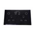 BSEED ZigBee Steckdose 2-fach UK-Anschluss mit USB USB-C kompatibel Alexa Google Home Smart Life