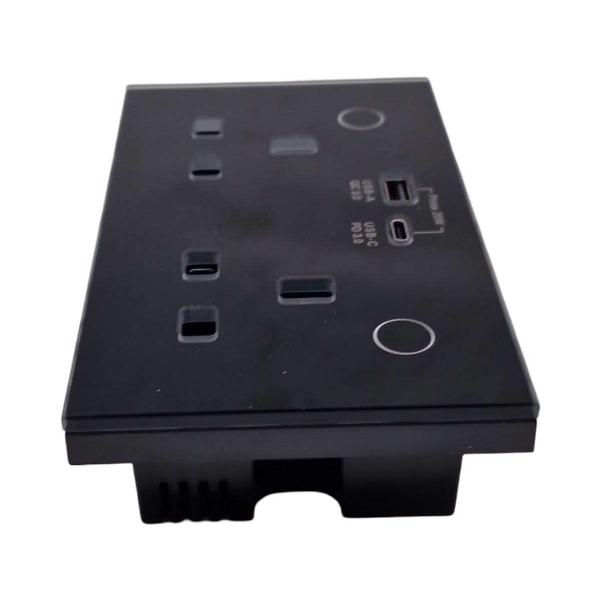 BSEED ZigBee Steckdose 2-fach UK-Anschluss mit USB USB-C kompatibel Alexa Google Home Smart Life