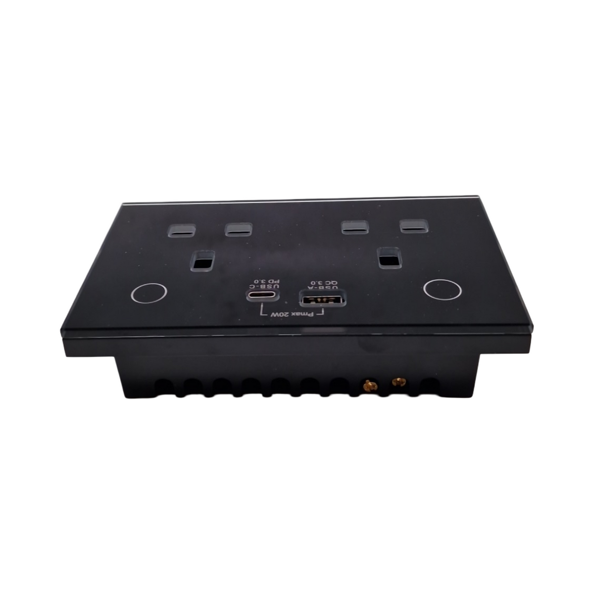 BSEED ZigBee Steckdose 2-fach UK-Anschluss mit USB USB-C kompatibel Alexa Google Home Smart Life