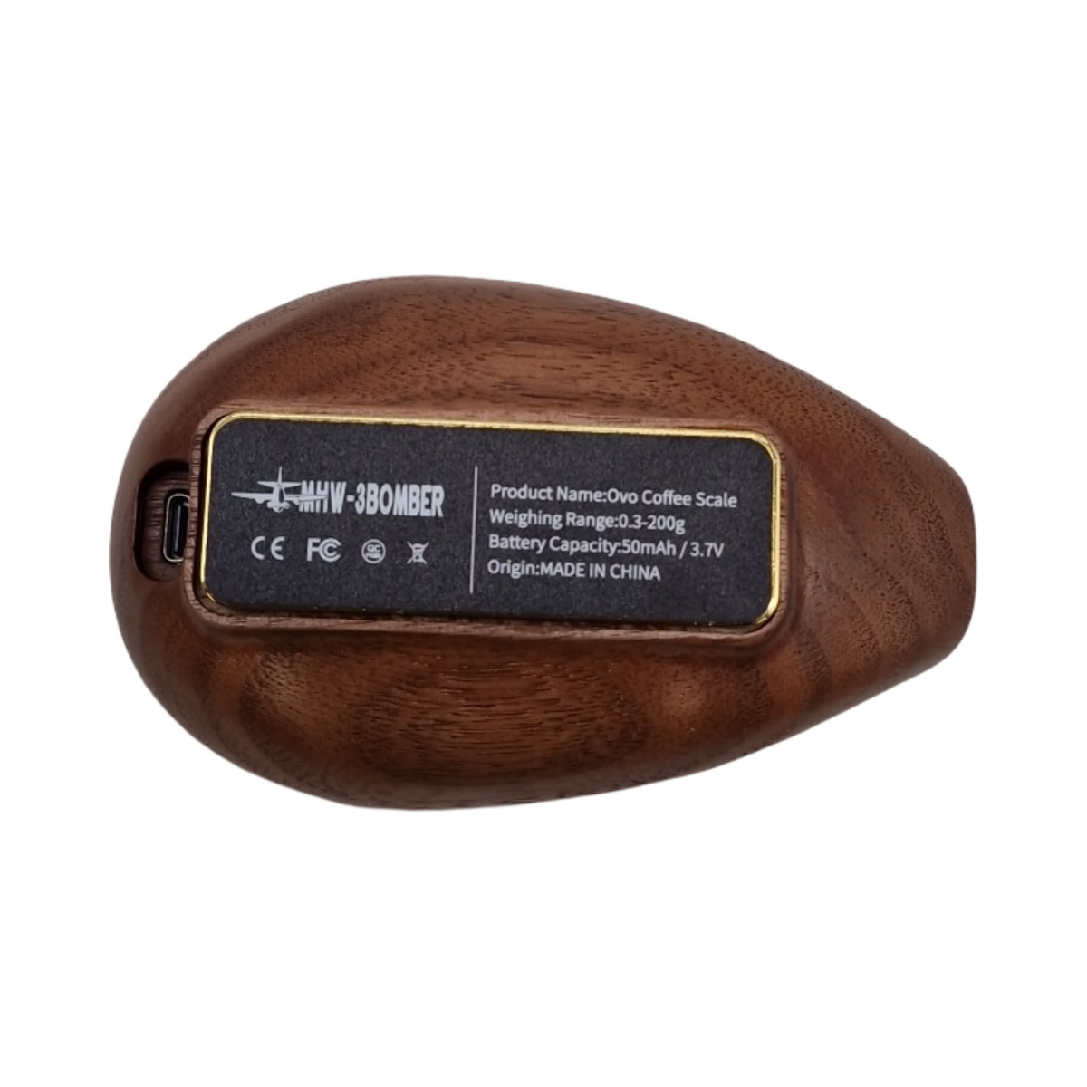 MHW-3BOMBER Coffee Bean Scale & Spray Bottle Kit Digitale Espressowaage 0.1g Präzision Mini Küchenwaage 0.3-200g