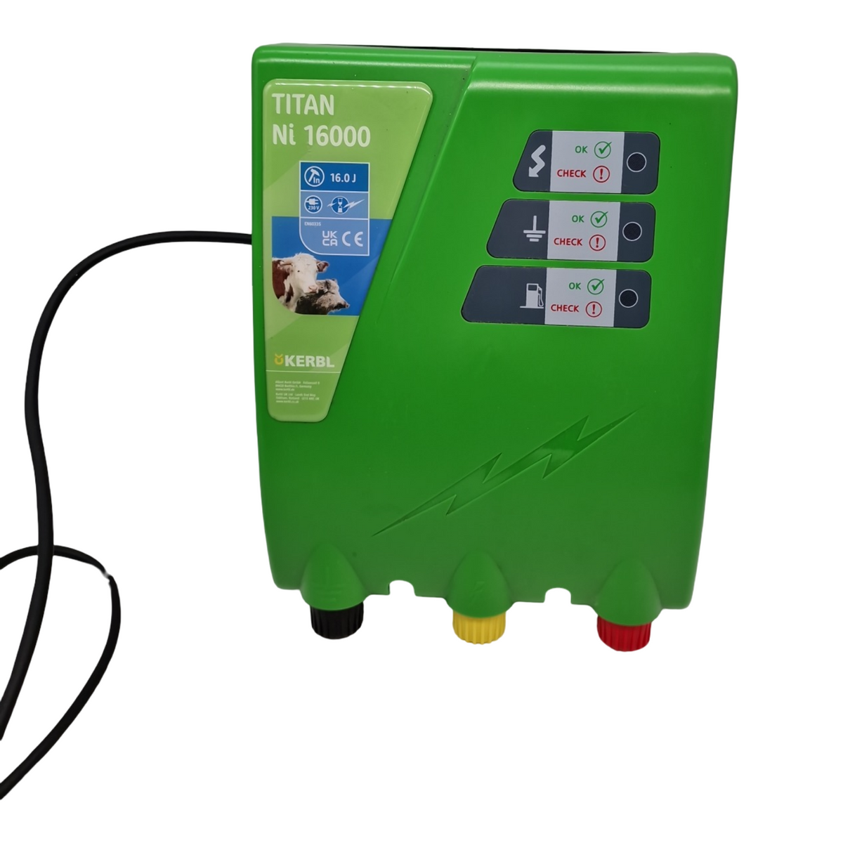 Kerbl Titan Ni 16000 Weidezaungerät Netzgerät 230V 16.0J