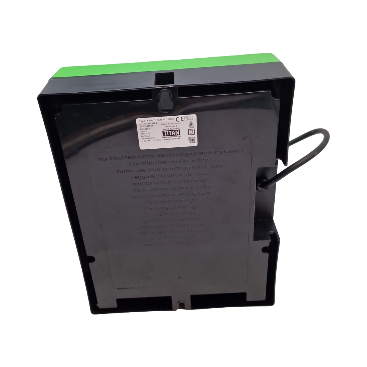 Kerbl Titan Ni 16000 Weidezaungerät Netzgerät 230V 16.0J