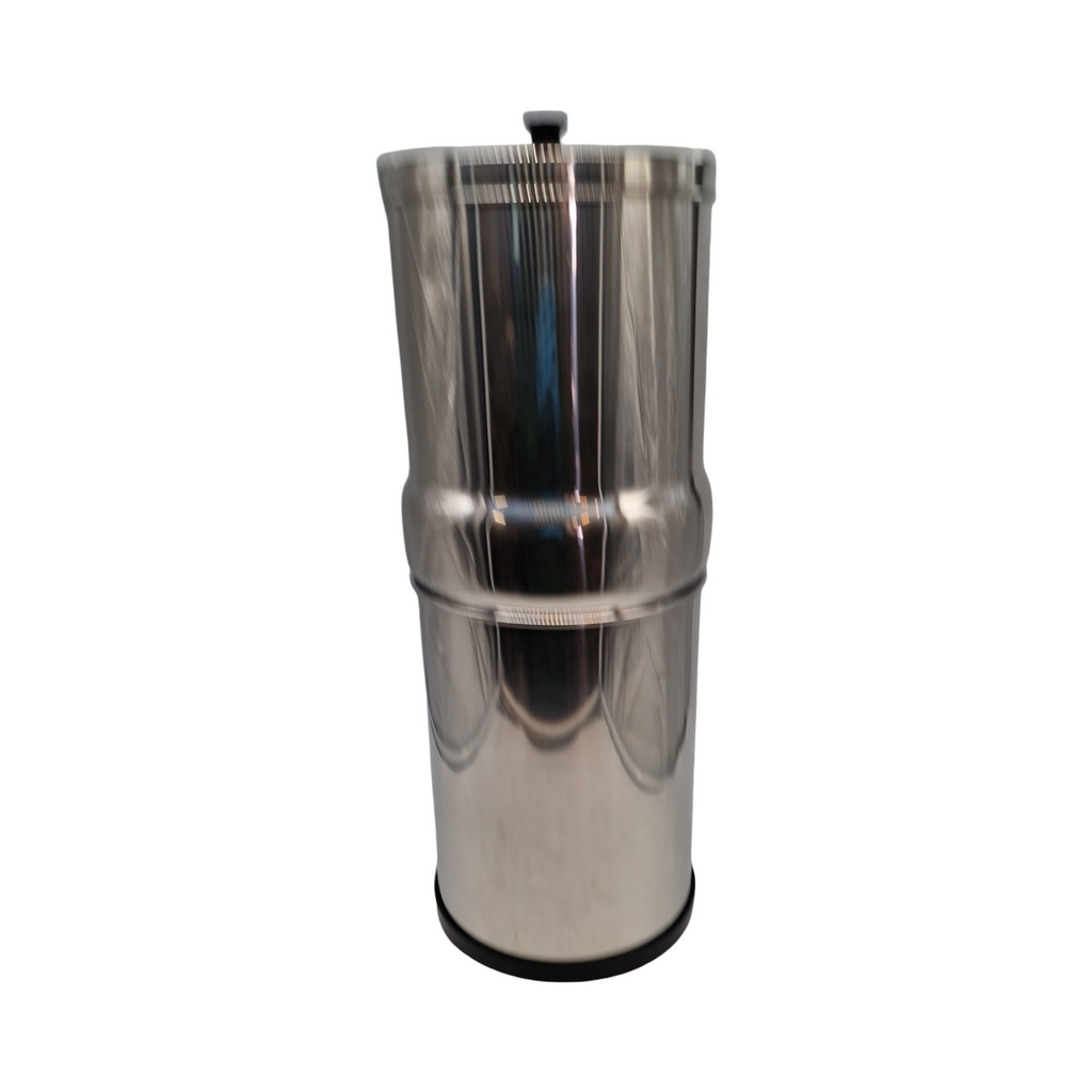 Weeplow Venus ECO Wasserfilter Gravitation 5.6L AISI 304 mit 2 O'Pure 2 Elementen und 100% Inox Hahn (In