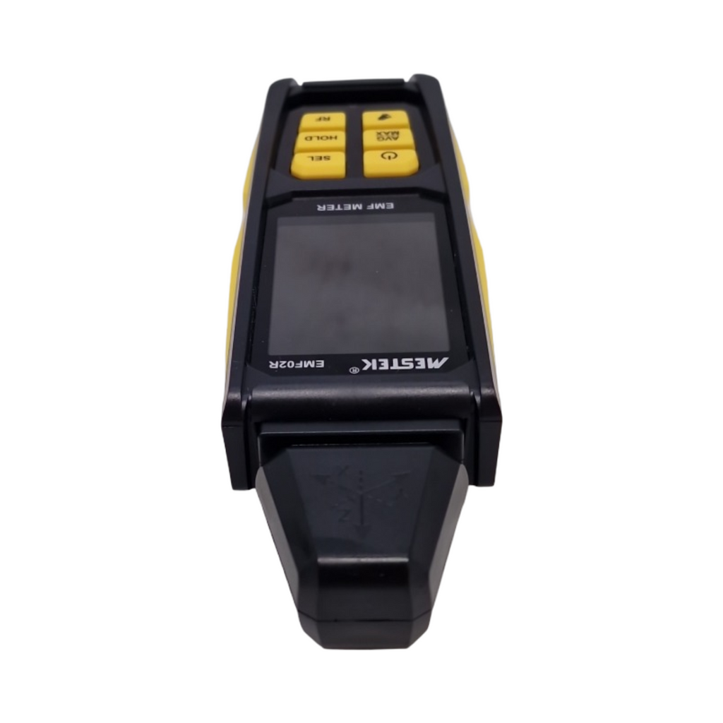 MESTEK EMF Meter Radiowellen Detektor 5-in-1 elektromagnetische Strahlungsmessgerät Radiofrequenz EF MF