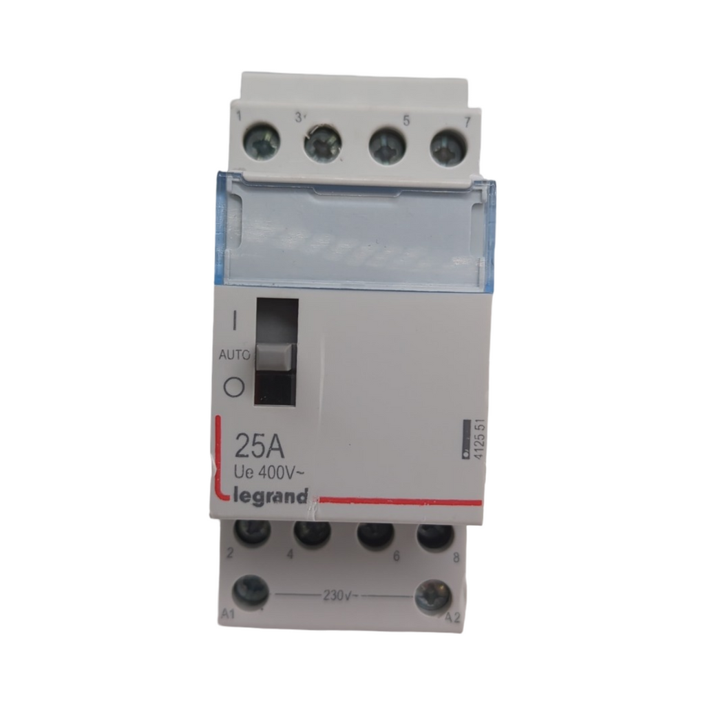 Legrand 412551 Leistungsrelais Contacteur Jour Nuit dreiphasig 4NO 230V 25A 2 Module