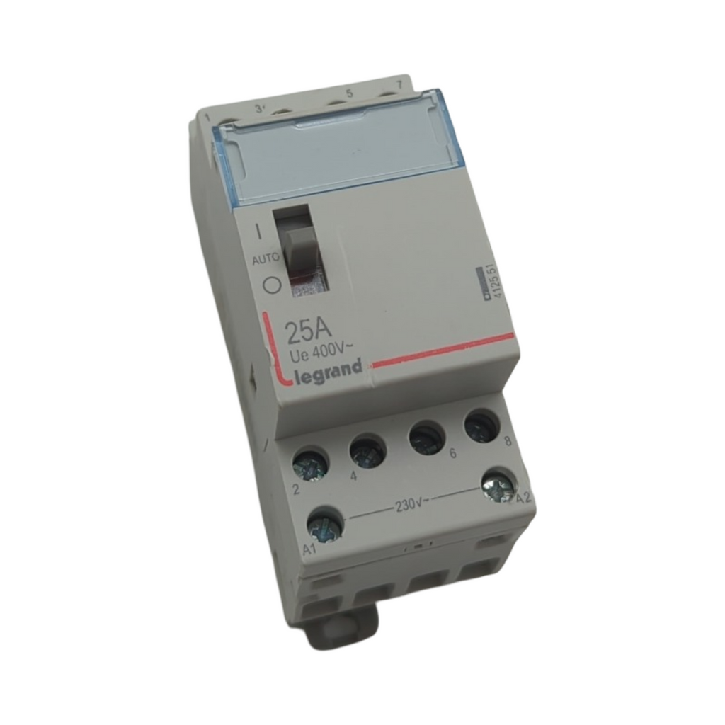 Legrand 412551 Leistungsrelais Contacteur Jour Nuit dreiphasig 4NO 230V 25A 2 Module