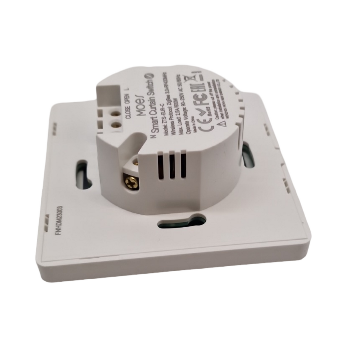 MOES 2.5D Smart Rolladenschalter Zigbee Unterputz Prozentanpassung Zeitschaltuhr Kompatibel mit Alexa u