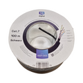 HB-DIGITAL CAT 7 Netzwerkkabel Outdoor Verlegekabel S/FTP AWG23 doppelt geschirmt 100m