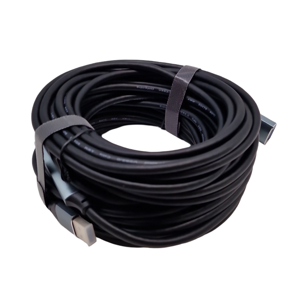 USB 3.0 Verlängerungskabel Typ A Stecker auf Buchse aktiv mit 2 Verlängerungs-Chipsatzen Signalverstärker u 1,5m