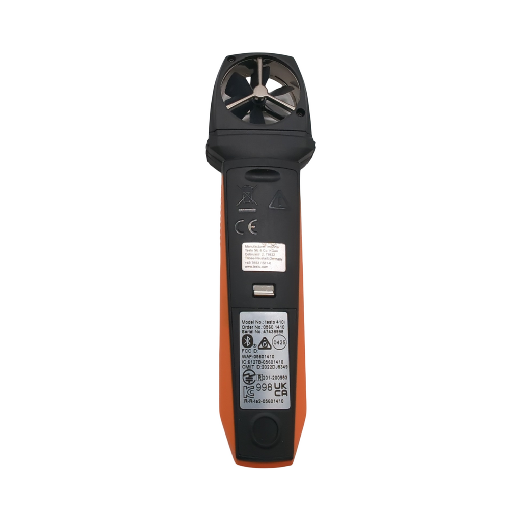 testo 410i Anemometer Smart Probes Luftstrommesser 0.4-30 m/s