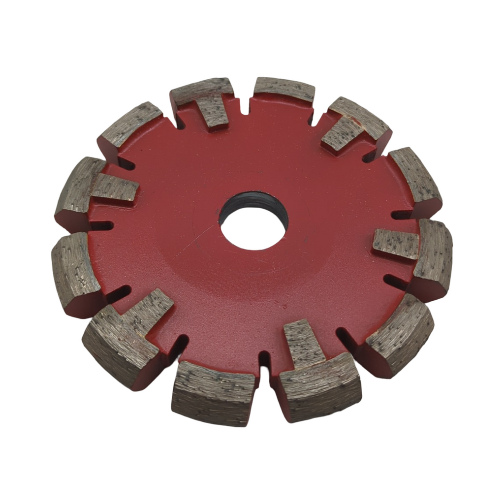 GVHAKG Diamant Sägeblatt Tuck Point für Fußbodenheizung sehr harte Betonböden Entfernung Segmentbreite 17mm Segmenthöhe 12mm Premium Trocken