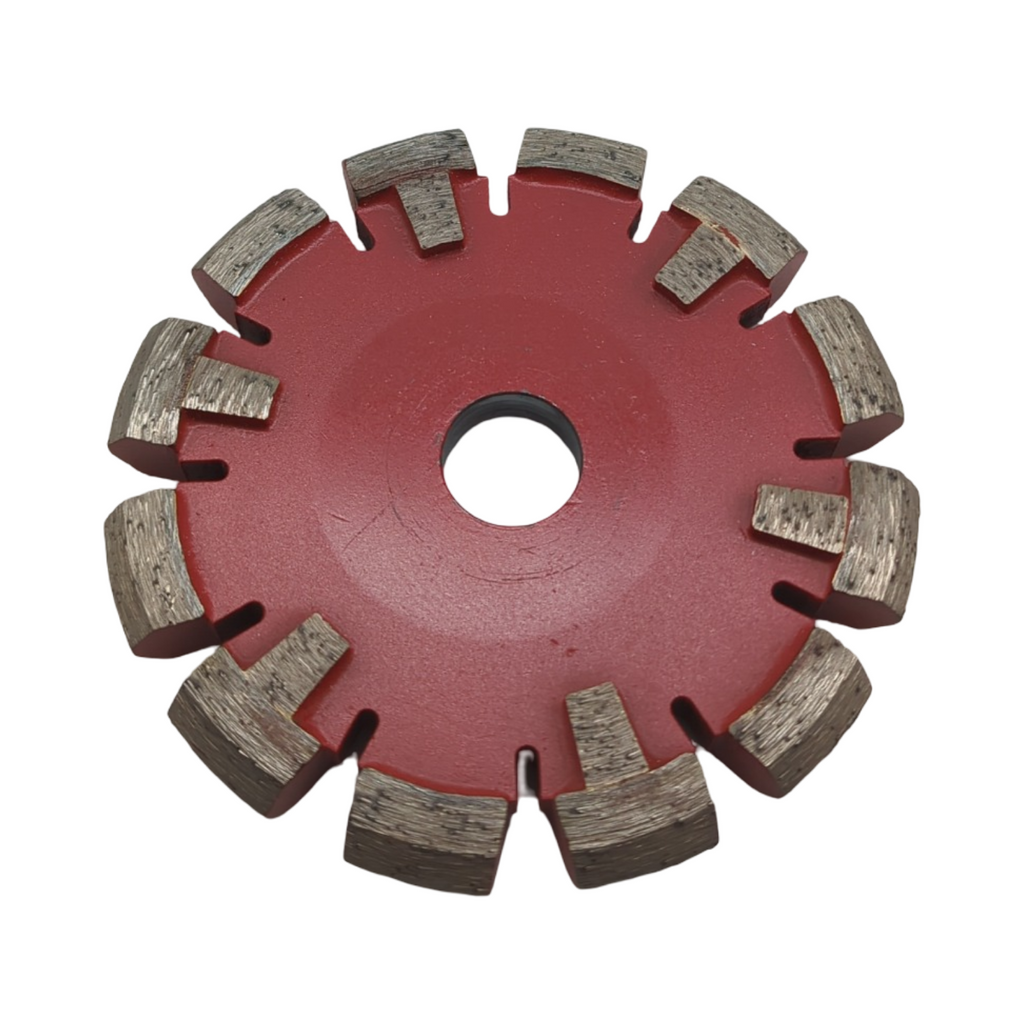 GVHAKG Diamant Sägeblatt Tuck Point für Fußbodenheizung sehr harte Betonböden Entfernung Segmentbreite 17mm Segmenthöhe 12mm Premium Trocken