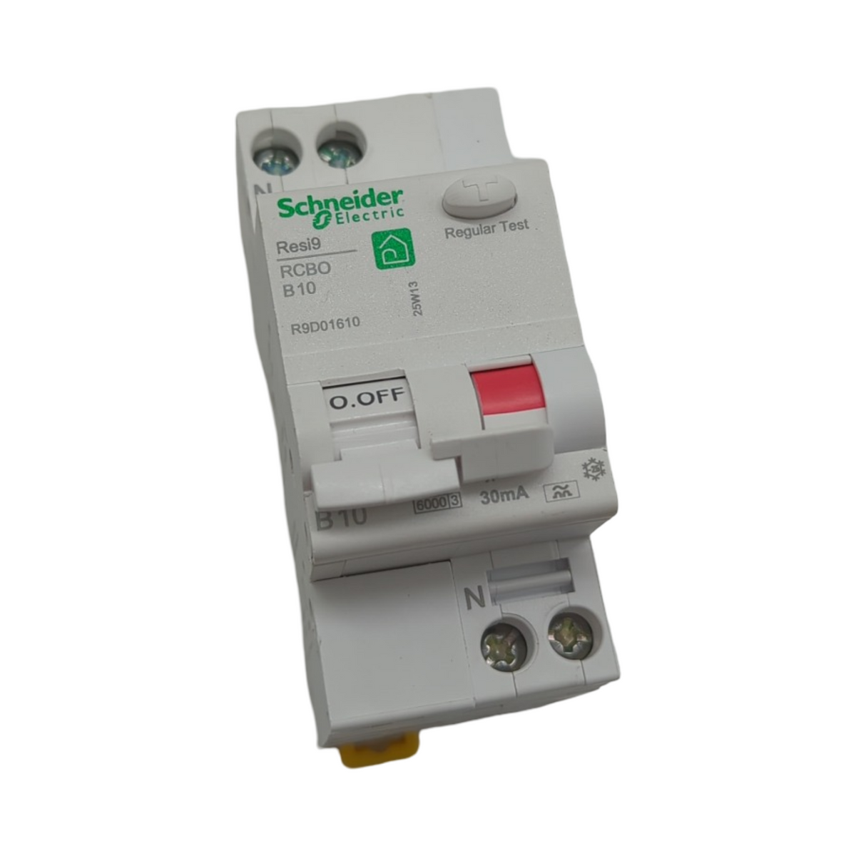 Schneider Electric Resi9 FI-Leitungsschutzschalter 1-polig+N 10A 30mA B-Charakteristik Typ A 6kA