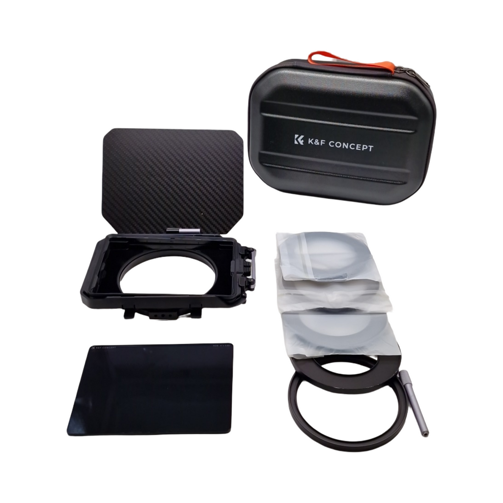 K&F Concept Mini Matte Box mit ND8 Cine Filter 4 x 5,65 Zoll
