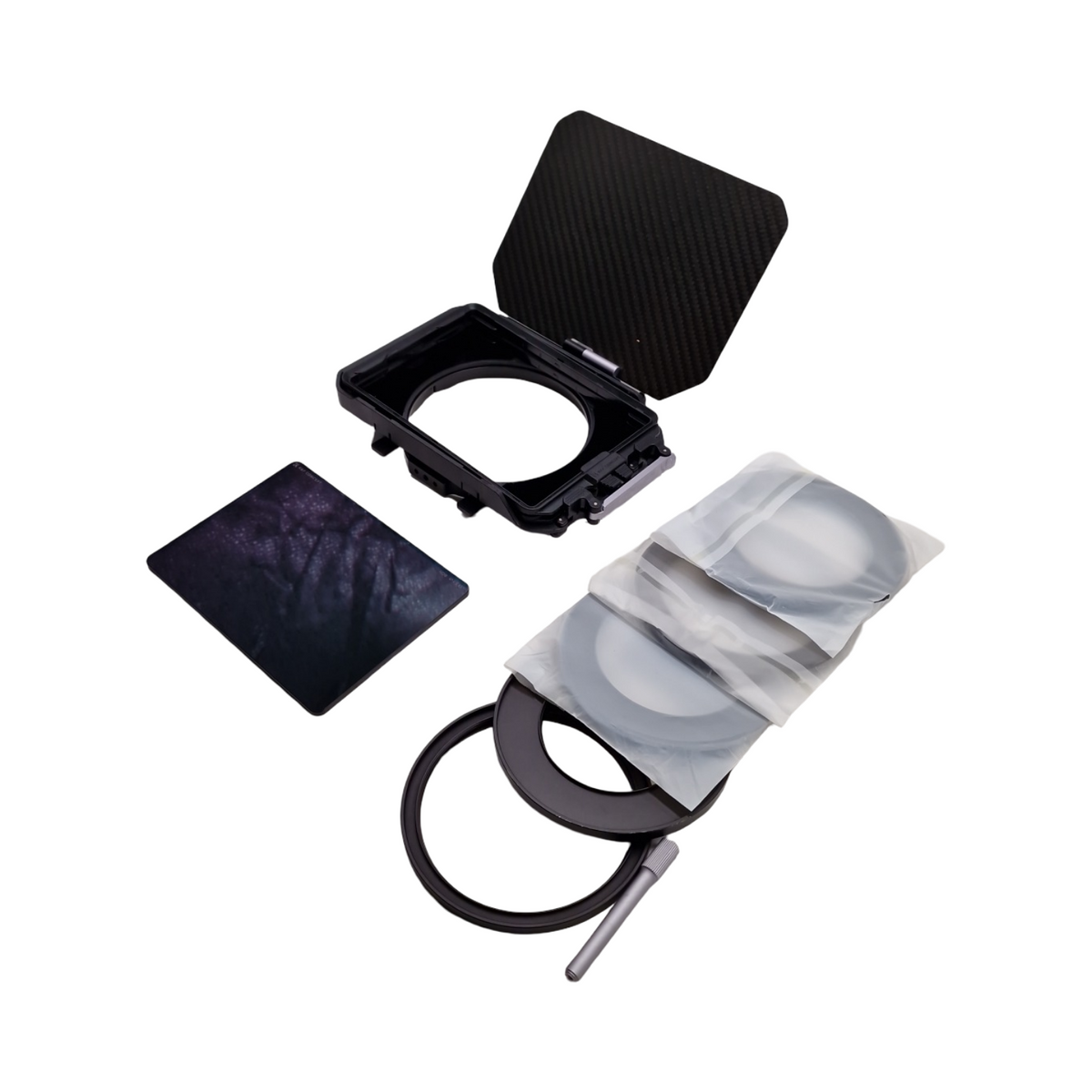 K&F Concept Mini Matte Box mit ND8 Cine Filter 4 x 5,65 Zoll