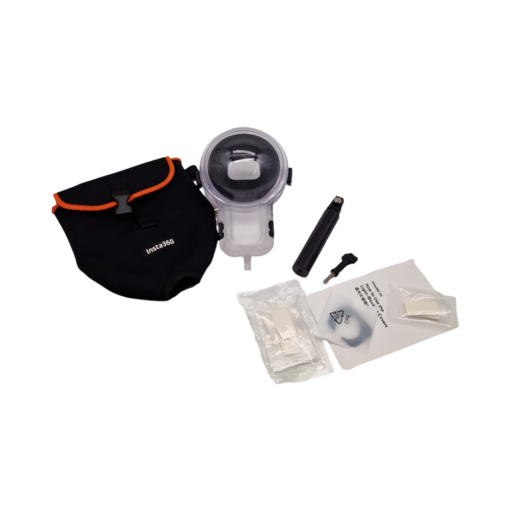Insta360 X5 Dive Case Pro Unterwassergehäuse transparent für Aufnahmegeräte