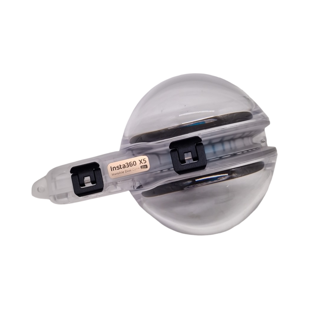 Insta360 X5 Dive Case Pro Unterwassergehäuse transparent für Aufnahmegeräte