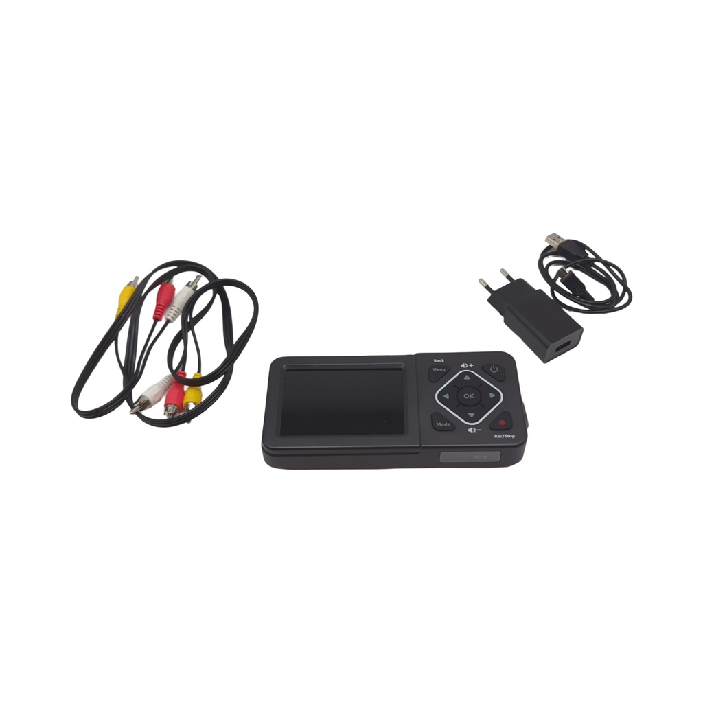 AV480-ITA Video Converter für VHC digital für DVD VHS Camcorder Video8 Hi8 RCA Aufnahme auf SD-Karte