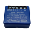 Shelly 1 Mini Gen3 WLAN Smart Relaisschalter 1 Kanal 8A potentialfreier Kontakt Lichtschalter Garagentoröffner