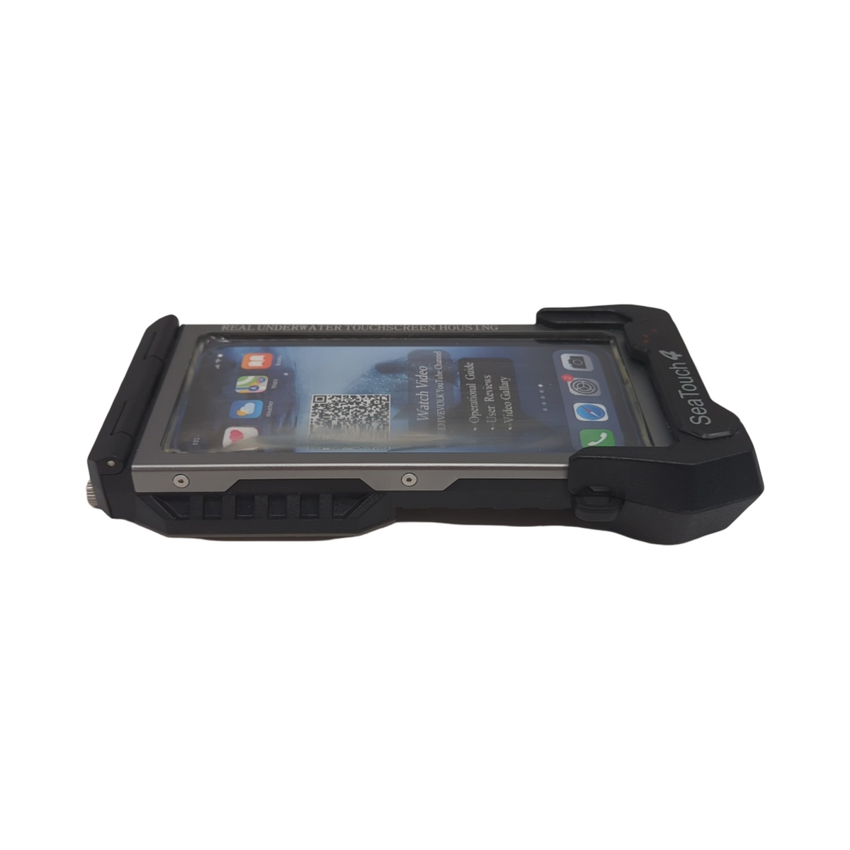 DIVEVOLK Seatouch 4 Max Plus Unterwassergehäuse für iPhone 12 Pro Max, 13 Pro Max, 14 Pro Max, 15 Pro Max, 16 Pro Max, 17 Pro