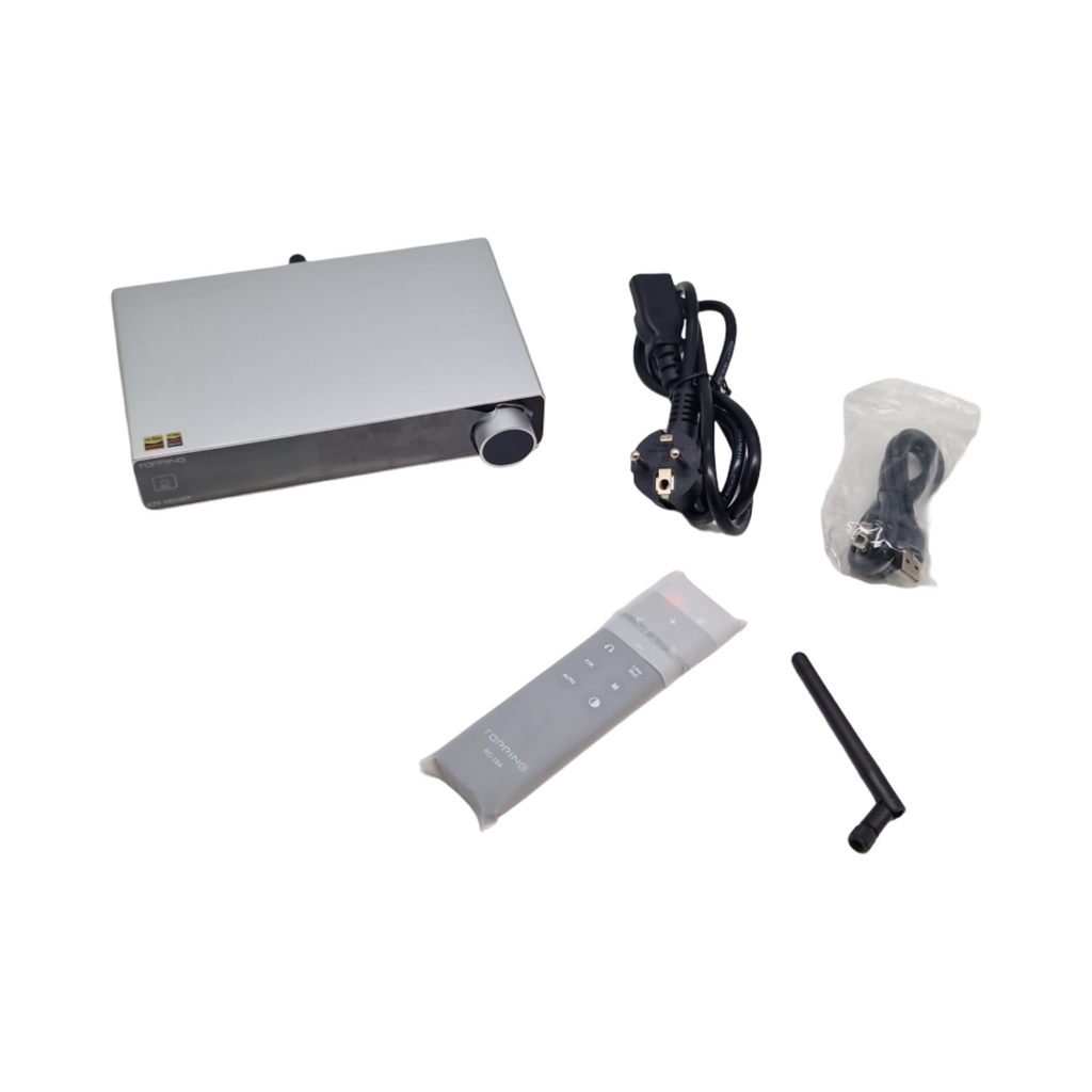 AOSHIDA Topping E70 Velvet DAC stationär Hi-Res AK449EX LDAC XMOS silber