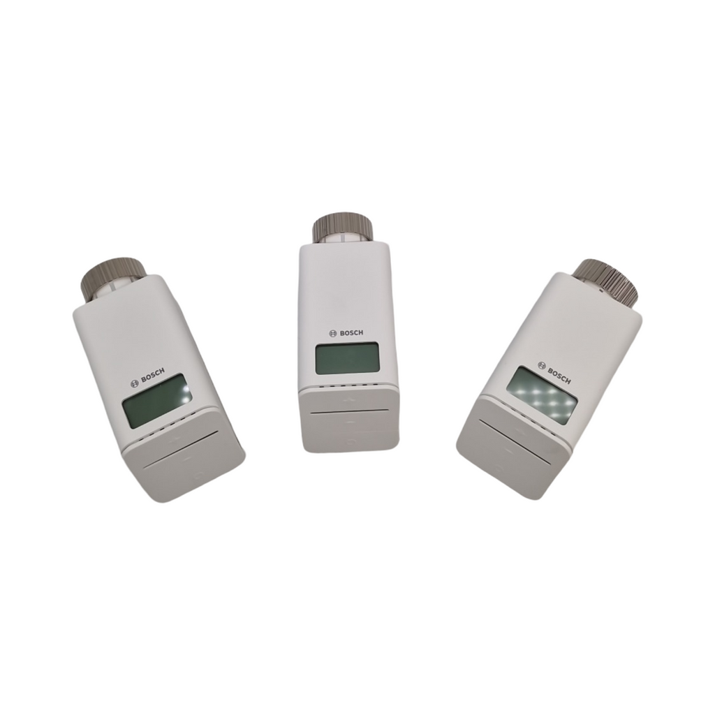 BOSCH Junkers CT200 W-LAN Regler EasyControl Set mit 3 Funk-Thermostaten schwarz