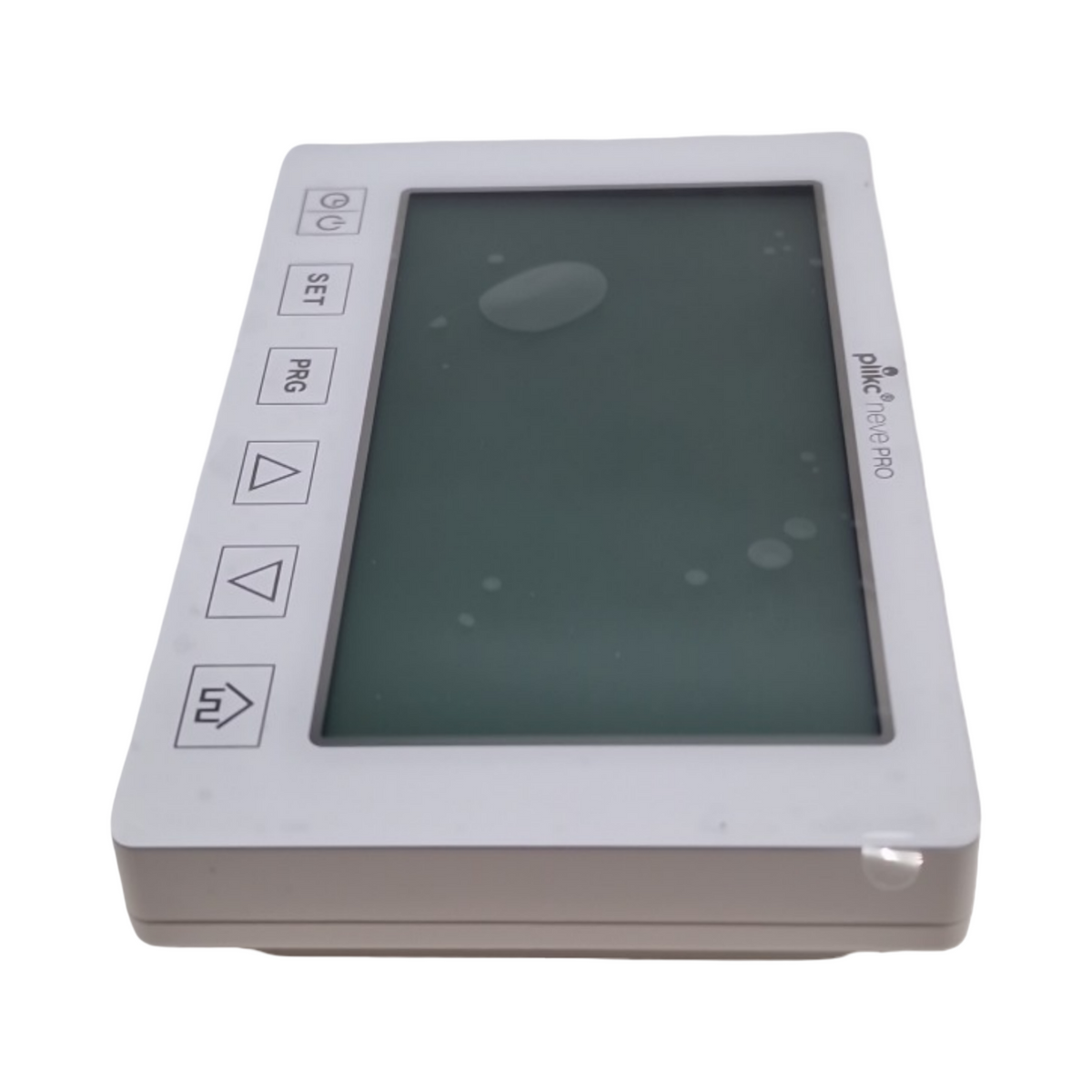plikc Schnee PRO Digitales Wochenthermostat Weiß für Temperatursteuerung Wochenprogramm
