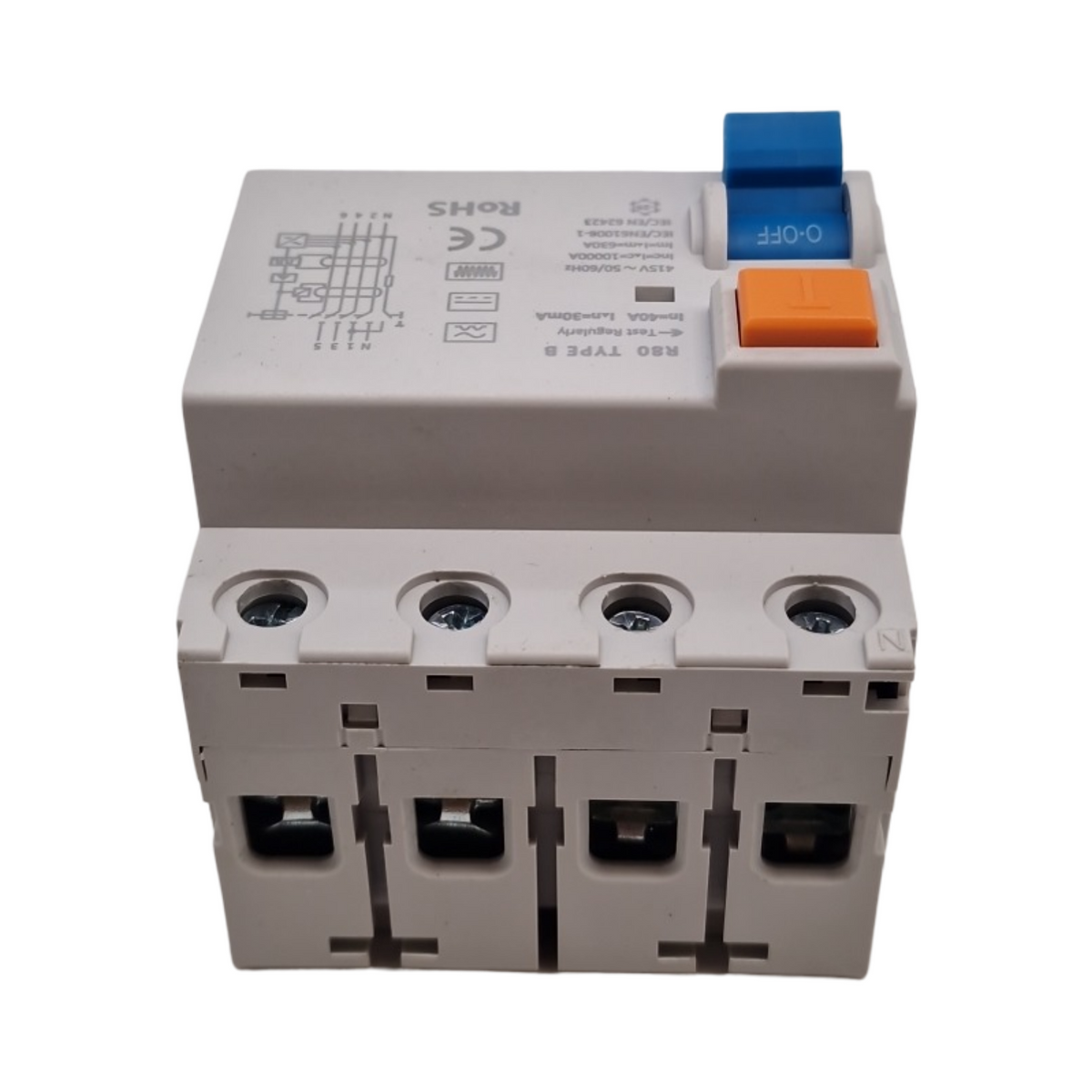 Fehlerstromschutzschalter FI Typ B 40A 4-polig elektromagnetisch passend für ELBC Ladestationen