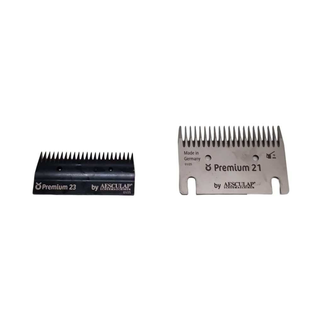 Kerbl Premium Schermesser-Set Rind 21/23 Zähne