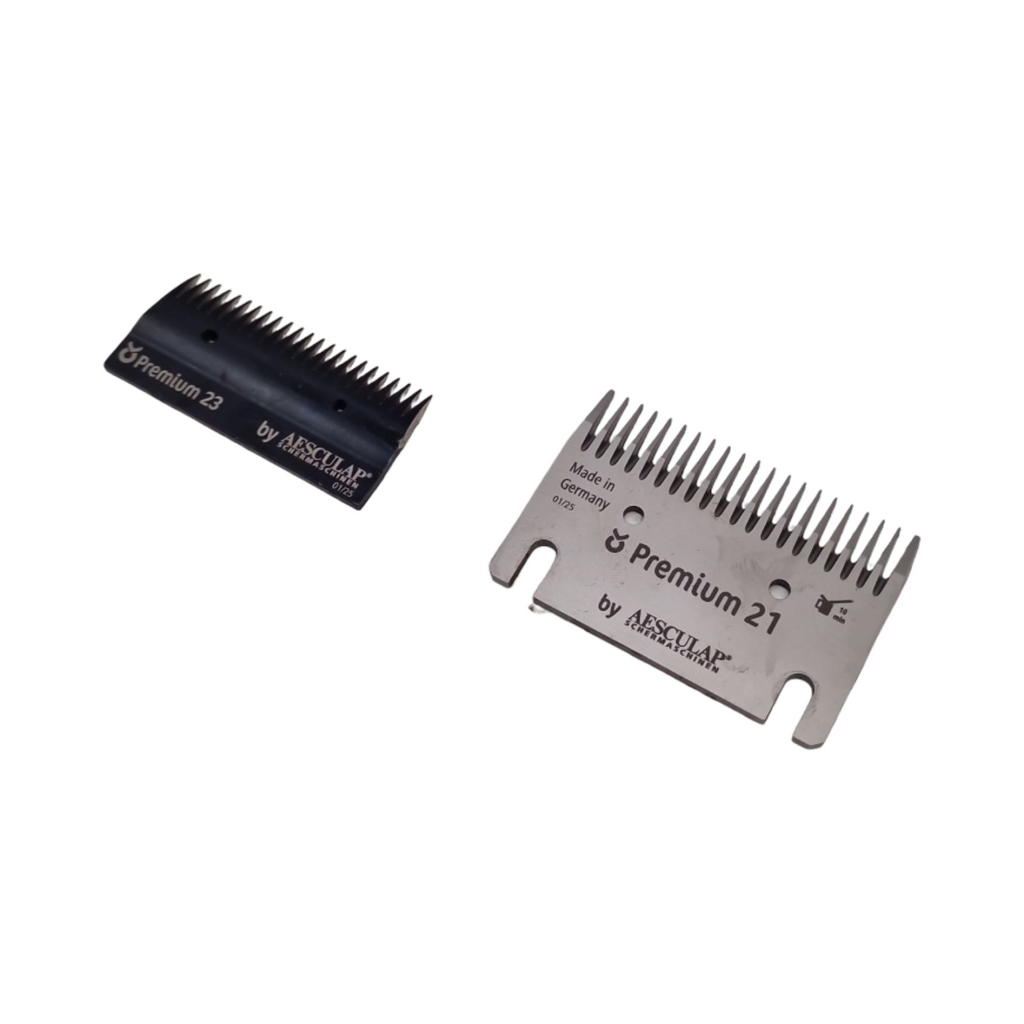 Kerbl Premium Schermesser-Set Rind 21/23 Zähne