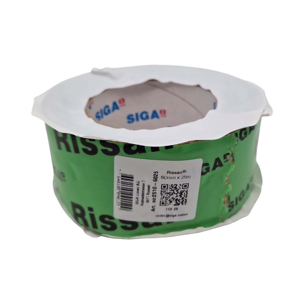 Siga Rissan 60 Dichtungsband 2 Rollen 60mm x 25m Dampfsperre Dampfbremse