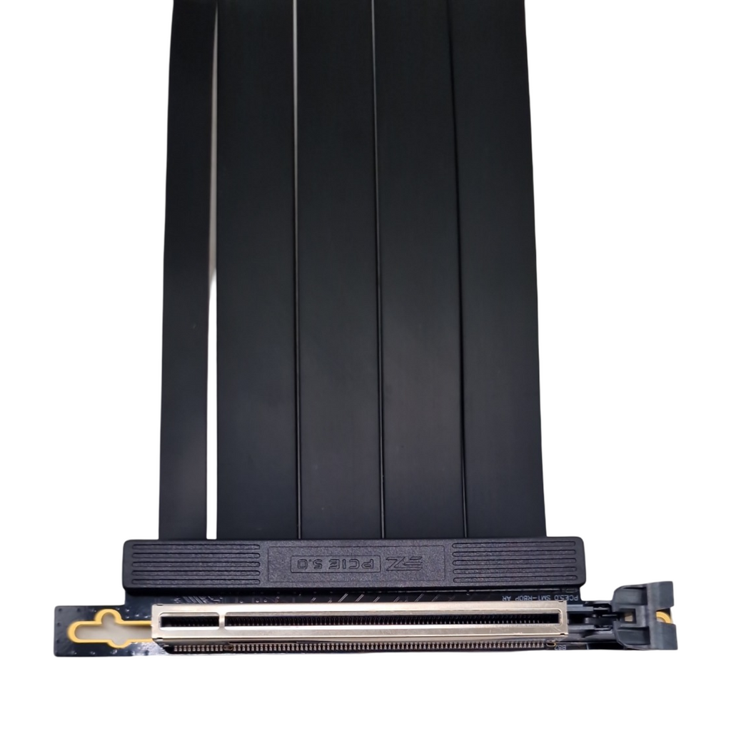 EZDIY-FAB PCIe 5.0 X16 Riser-Kabel 128GB/s Bandbreite abwärtskompatibel für RTX 50 RTX 40 RX 9000 RX 7000 GPUs