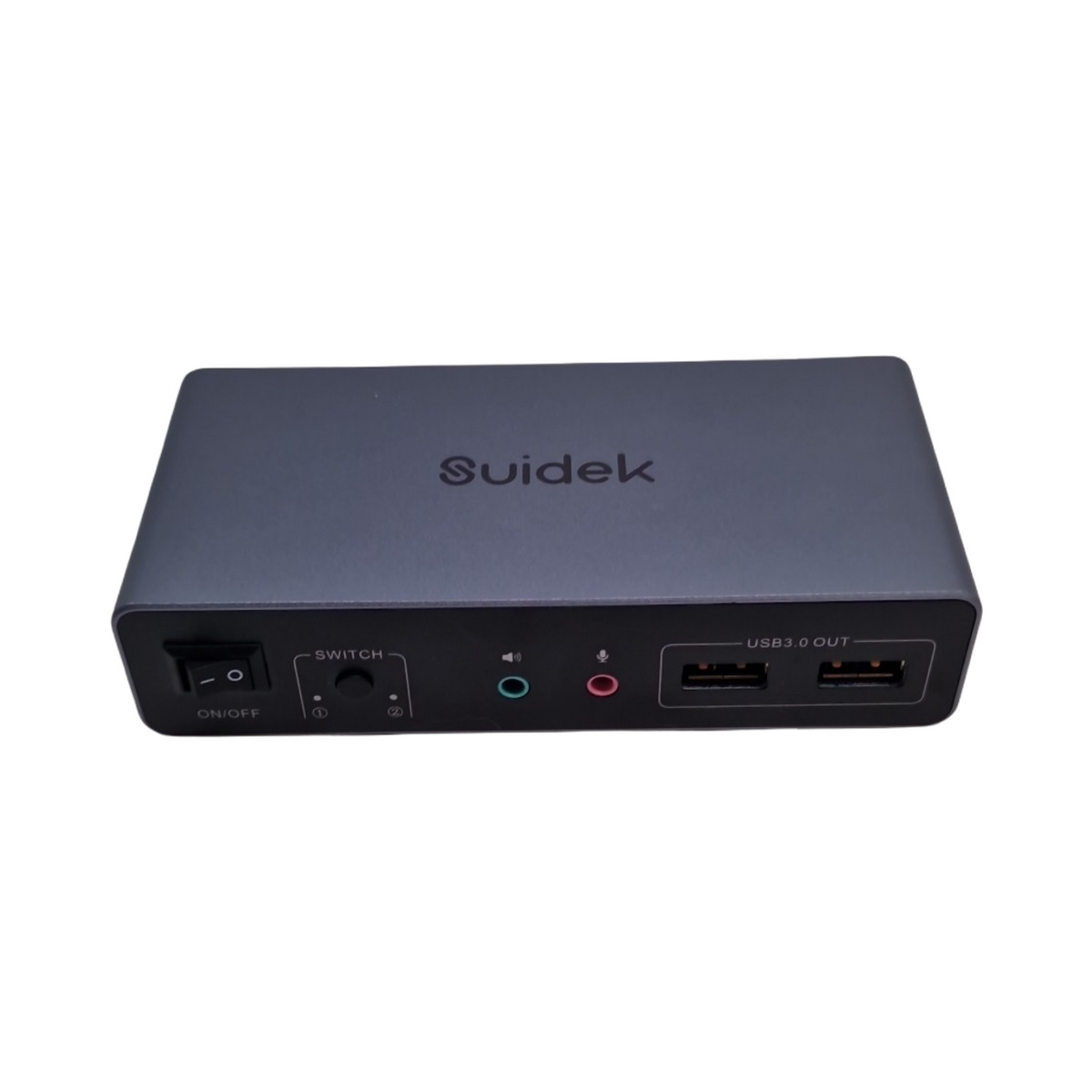 SUIDEK HDMI Displayport KVM Switch Dual Monitor 2 Computer 2 Monitore 4K 60Hz 3 USB 3.0